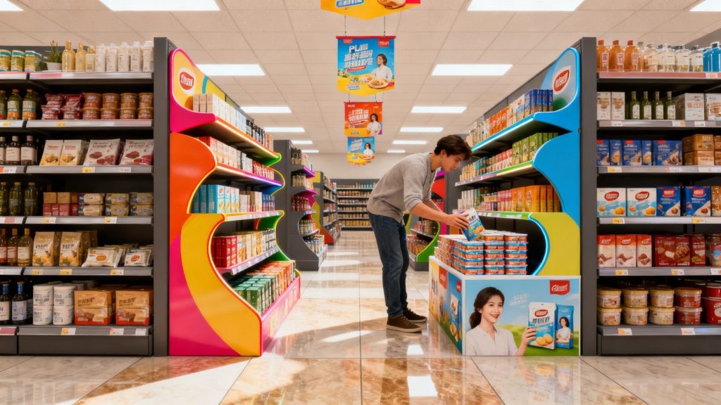 Commentez la PLV booste la visibilité et les ventes en magasin sans aucun texte