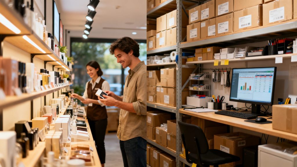 Les quatre fonctions du merchandising pour optimiser le point de vente sans aucun texte