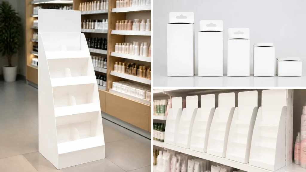 PLV carton : définition, formats et avantages en magasin