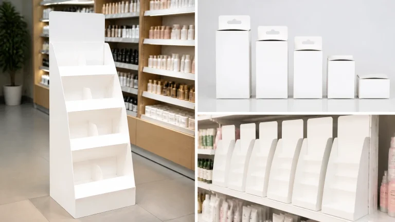 PLV carton : définition, formats et avantages en magasin