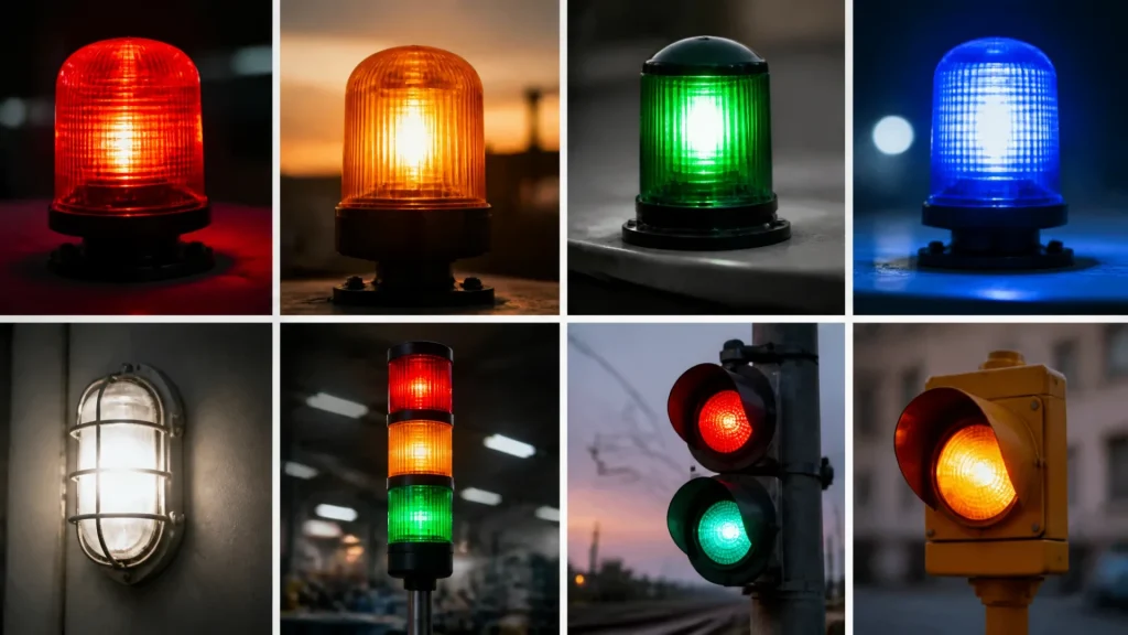 Les différents types de signalisation lumineuse et leurs utilisations sans aucun texte