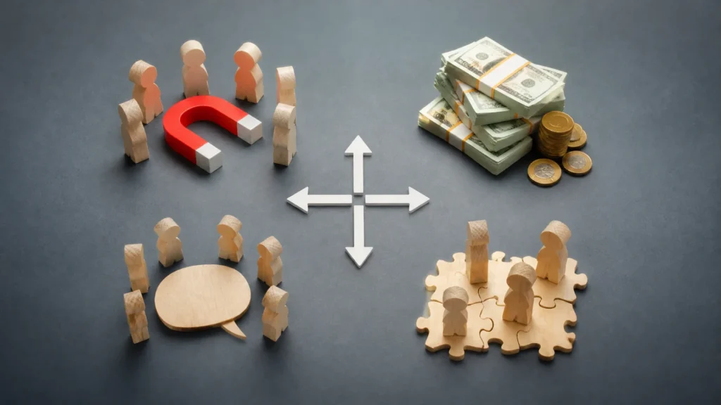 Quelles sont les 4 stratégies marketing ? Un guide complet